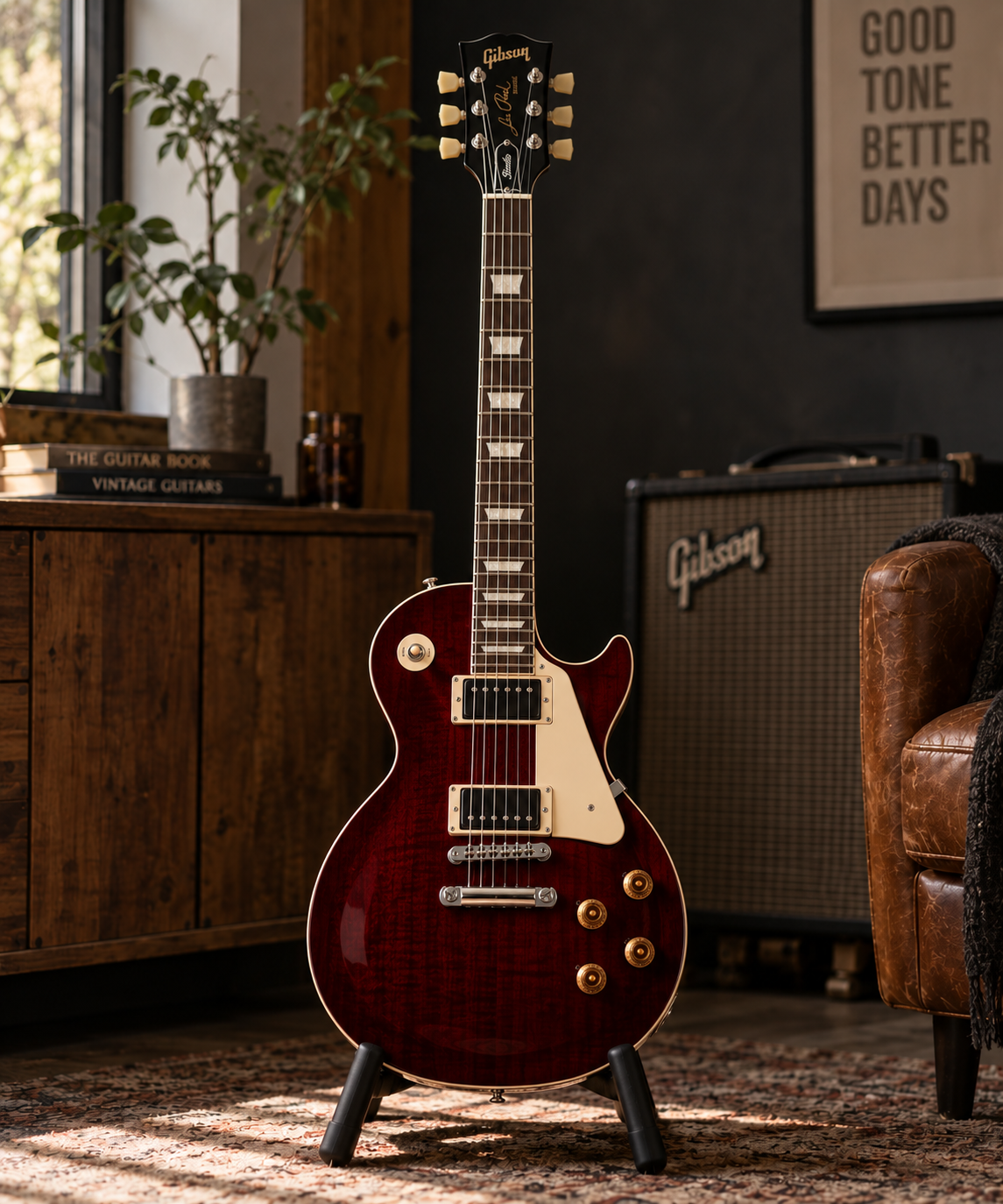 Gibson Les Paul Studio, Wine Red